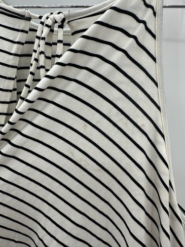 American Eagle Striped Keyhole Back Viscose Blend Mini Dress Women’s Size XXL - Picture 4 of 8