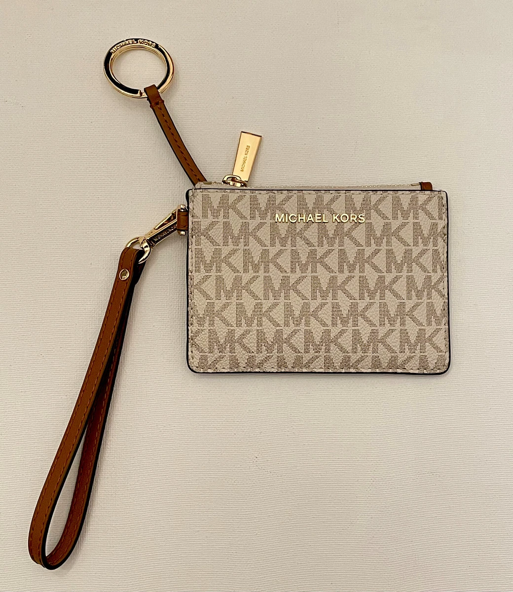 Michael kors on sale tan wristlet