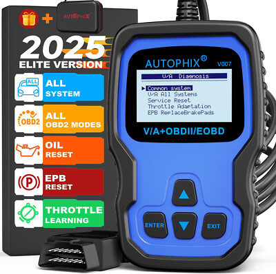 AUTOPHIX V007 OBD2 Diagnosegerät  Gerät Auto Alle System EPB ABS Scanner für VAG