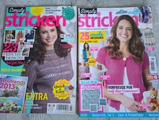 2x Simply Stricken  Strickmusterhefte