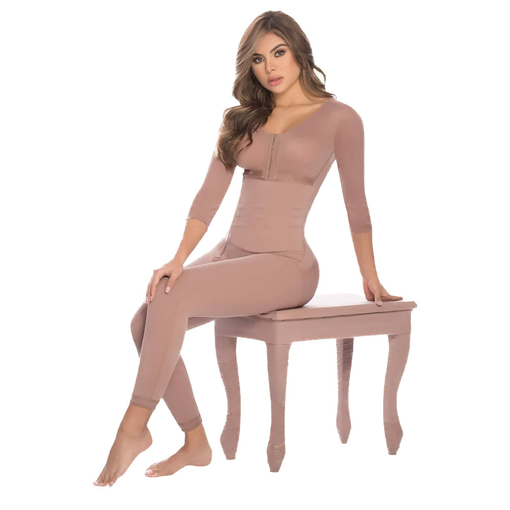 Faja Colombiana Prendas moldeadoras de cuerpo completo - Body faja de compresión firme