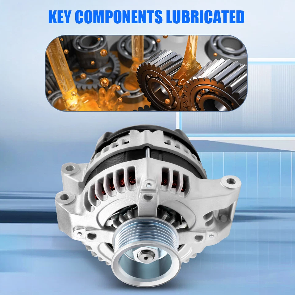 Aluminum Alternator For 2003-2011 Honda CR-V Civic Element Acura TSX CSX 2.4L - Image 2 of 4