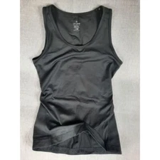 Tommie Copper Women's Large Active Stretch Black Lower Back Support Tank Top