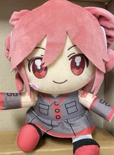 Utau Kasane Teto 9” Plush Toy - No Tags Round One Style Replica