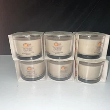 LOT OF 6-Yankee Candle MUNICH CHRISTMAS MARKET Mini Votives 1.3 oz. Each