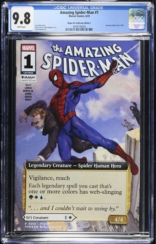 Amazing Spider-Man #1 CGC 9.8 Magic The Gathering Edition "C" Variant MTG ASM 15