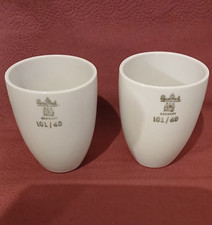 Porzellantiegel, Rosenthal Technik, 101,40 , Schmelztiegel, Vintage