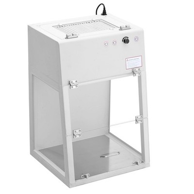 Stainless Steel Laminar Flow Hood, ISO 5 Compliant, Vertical Airflow, Low Noise