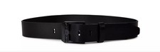 Image of Diesel Mens Bluestar Leather Belt Black 85cm (fits 28” ) New