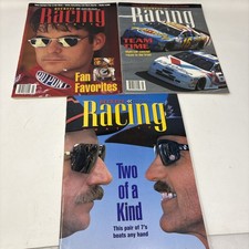 VTG Beckett Racing Magazine Lot 3 Dale Earnhardt Richard Petty Jeff Gordon