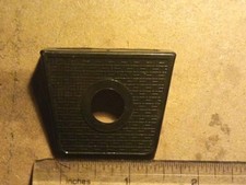 Single (1) Round Hole Toggle Switch Mounting Panel. Period Accessories. NOS. 