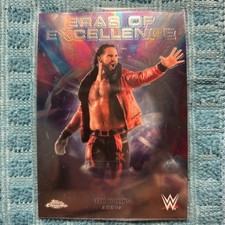 Seth Rollins 2026 Topps Chrome WWE #ERA-11 Eras of Excellence Insert Card