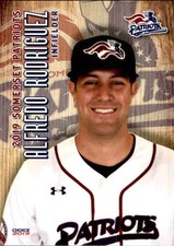 2019 Somerset Patriots Choice #27 Alfredo Rodriguez Oak Hill Virginia VA Card