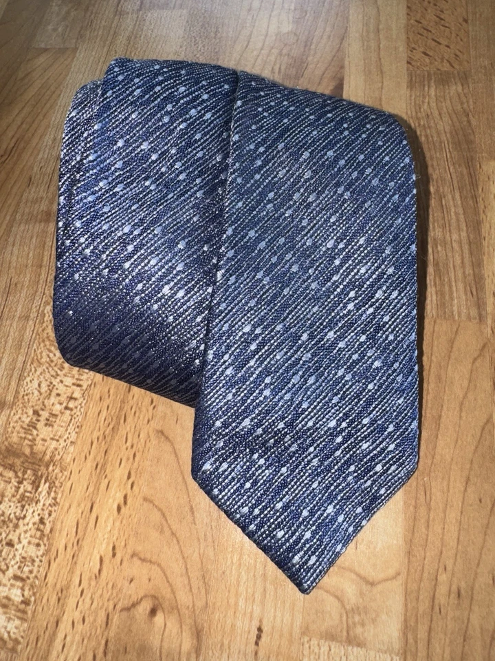 Richard James Savile Row Blue Patterned 100% Italian Silk Tie - Image 4 of 4