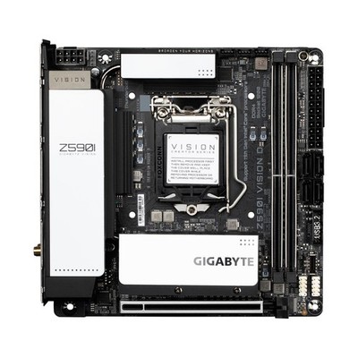Gigabyte Z590I Vision D Rev.1.0 Intel Mainboard Mini-ITX Sockel 1200   #328693