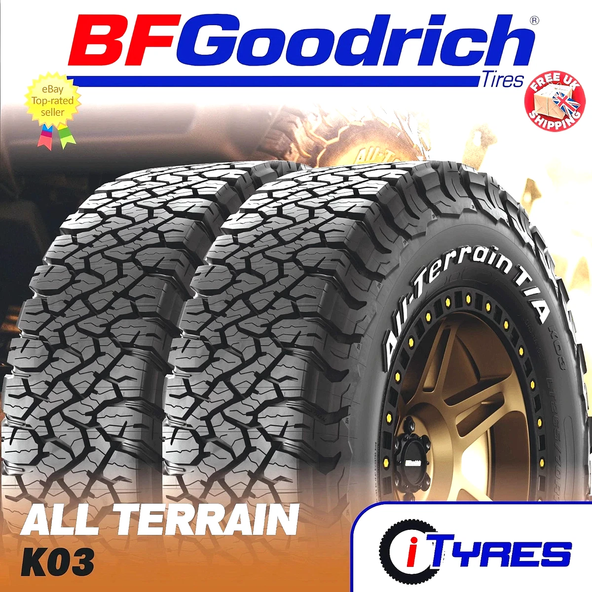 BFGoodrich 265/75/16 Tyres for sale | eBay UK