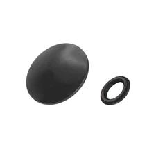 Camera Shutter Button, 10mm Convex Surface Shutter Release Button Black