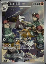 Excadrill Holo Illustration Rare SV05: Temporal Forces 174/162 NM on eBay