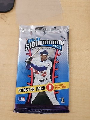 2003 MLB Showdown CCG Booster New Sealed 9 card pack ZL
