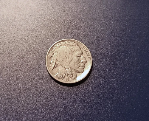 1935-D Buffalo Nickel — photo from another recent sale