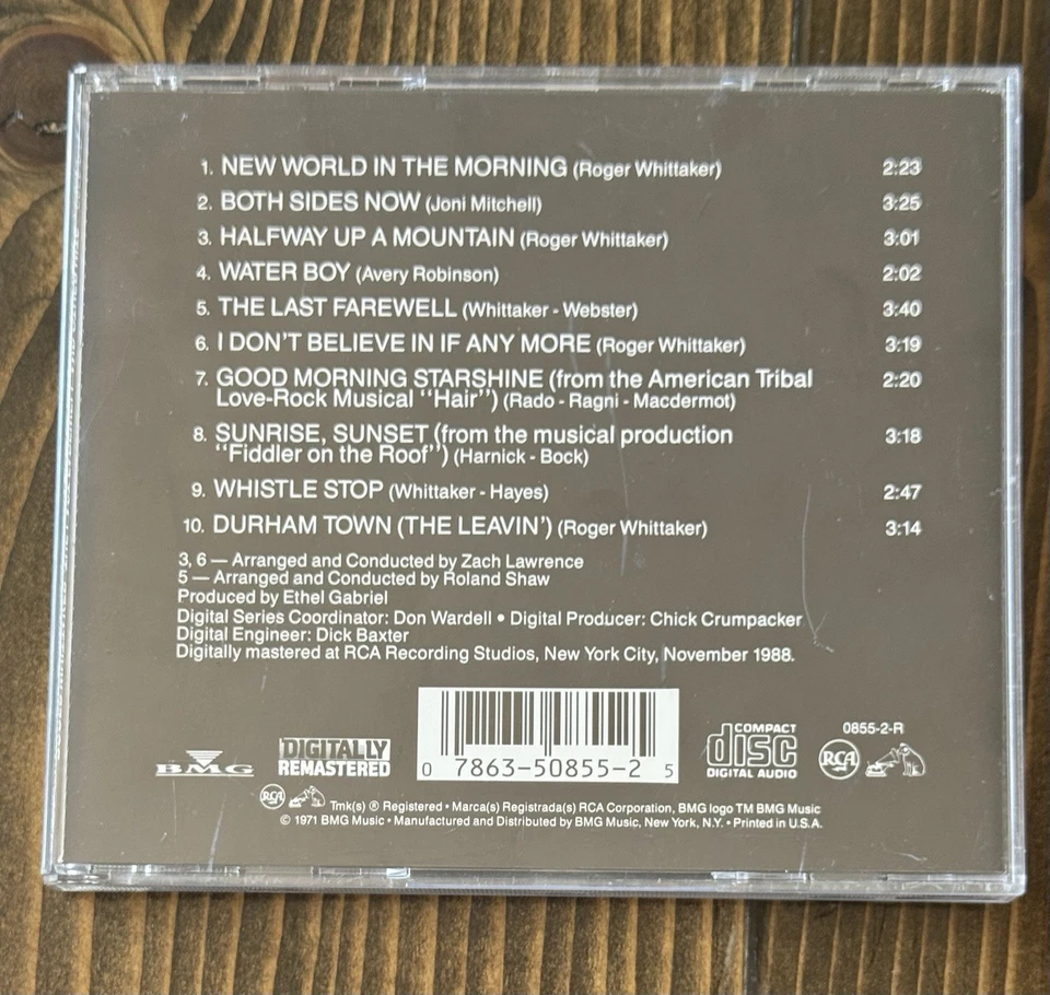 Roger Whittaker - The Last Farewell and Other Hits CD - Image 2 of 2