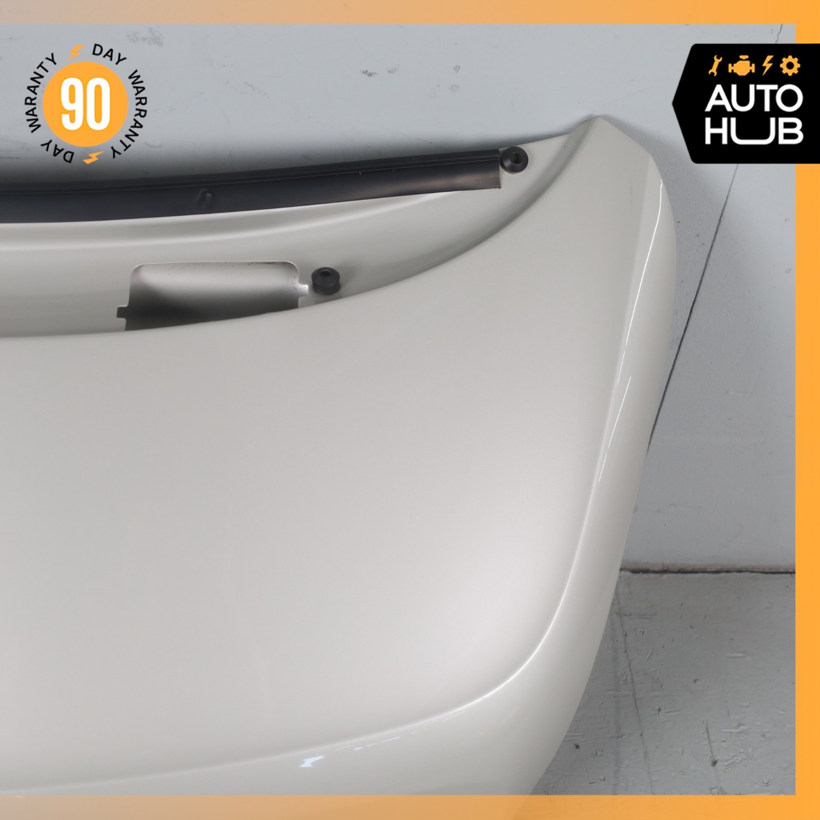 12-14 Bentley Continental GT Coupe Trunk Lid Panel Assembly White OEM 56k