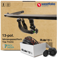 Für Ford Fiesta VI CB1 / CCN Westfalia Anhängerkupplung abnehmbar & 13pol E-Satz