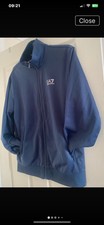Emporio Armani EA7 Tracksuit Top Navy, Full Zip, Size M