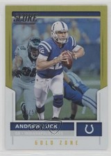 2017 Score Gold Zone 23/50 Andrew Luck #225 6ks