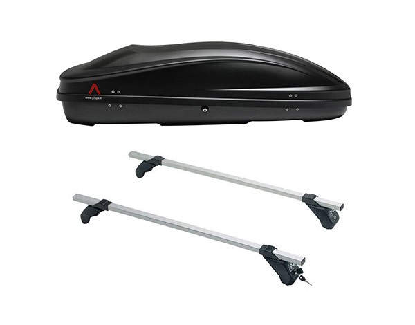 DachtrÄGer LP43+ Dachbox Spark 400 FÜR Opel Insignia Limousine AB 2017-image