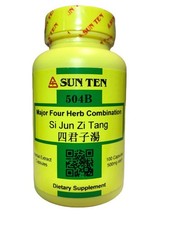 Sun Ten - Major Four Herb Combination Capsules / Si Jun Zi Tang /       