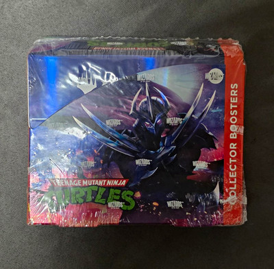 Wizards of the Coast TMNT Collector Booster Box Sealed English 1 Box