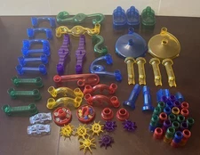 Toto Toys Marble Genius Marble Run 80+ Pieces With 13 Marbles - Clear View