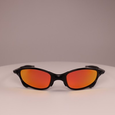 Oakley X-Metal Juliet Sunglasses: Ruby lenses, black frames | eBay
