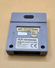 Nintendo 64 N64 Performance Memory Card Game Saver P-302 Vintage