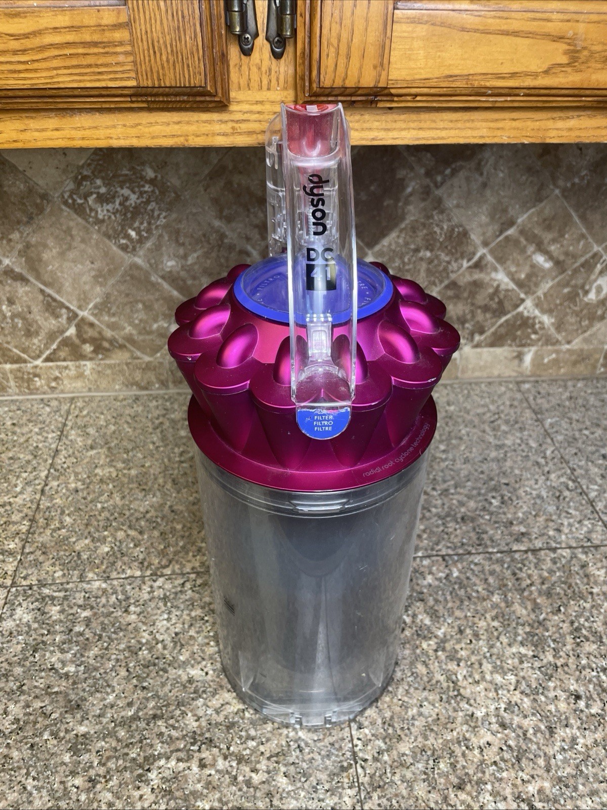 Dyson Ball Animal UP13 DC41 DC65 vacuum dust bin canister replacement part magenta