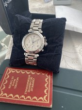 Cartier Pasha Chronograph Quartz m. Zertifikat sehr guter Zustand