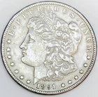1891 CC MORGAN DOLLAR! RARER DATE! A MUST HAVE FOR THE MORGAN COLLECTOR!NR#G3677