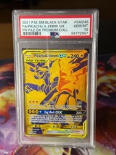 Pikachu & Zekrom GX SM248 PSA 10 *Chip* on eBay
