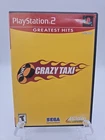 Crazy Taxi Greatest Hits PlayStation 2 CIB Tested Authentic Complete