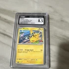 CGC 8.5 Pokémon Pikachu Black Star Promo 190 World Championships Stamped Card