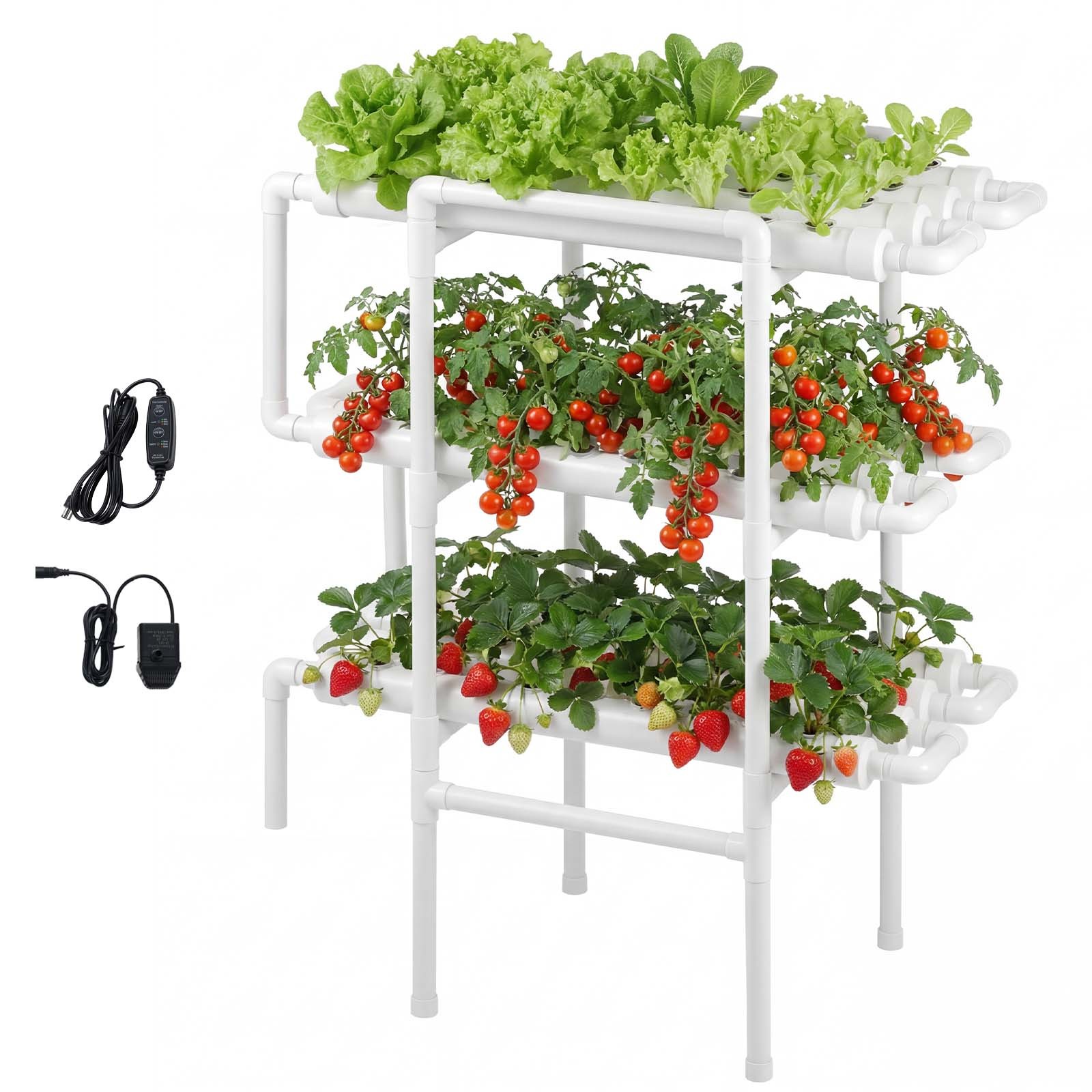 Système de plantation hydroponique VEVOR sans terreau pour éviter les nuisibles de jardin