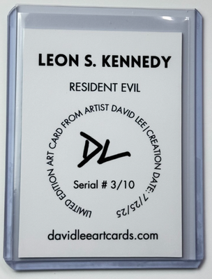 Leon S. Kennedy Limited Edition Artist Signed 