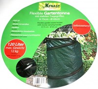 Kynast Gartensack, Laubsack, GrüNabfalleimer Pop-Up 120 Liter 75 X 45 Cm Garten