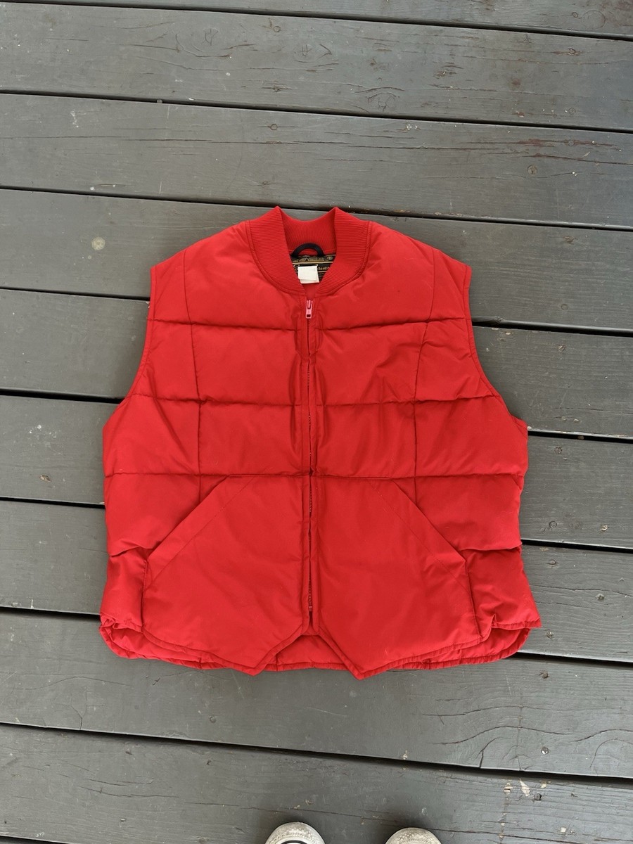 ジャケット・アウター 70s Eddie Bauer Goose Down Vest Eddie Bauer Goose Down Vest Women's XS Olive Green Hooded