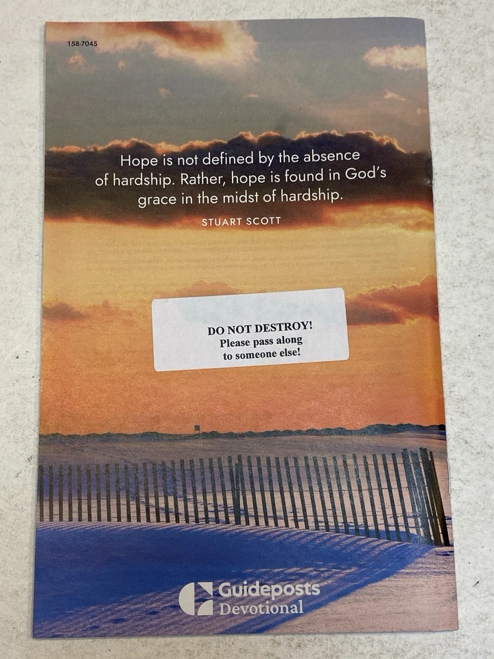 Strength Grace Guidepost Magazine Mar Apr 2025 Daily Devotions Religious Monthly - Image 2 of 2