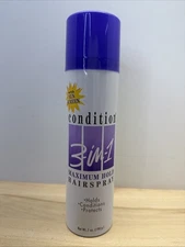 Condition 3-in-1 Maximum Hold Hairspray w/ Sunscreen, Scented 7 oz.