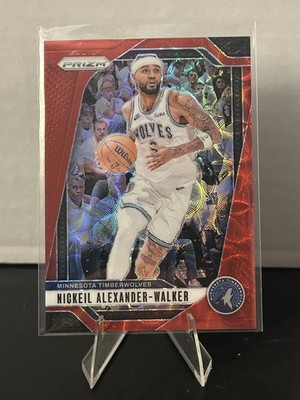 2024-25 Panini Prizm Nickeil Alexander-Walker #135 Choice Red Scope /88