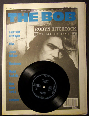 Robyn HITCHCOCK - Alright, Yeah (German Version) FLEXI (1997) & The Bob Mag NEW