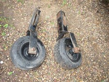 1 SUKUP 600 ROW CROP CULTIVATOR ROW UNIT GUAGE WHEEL ASSEMBLY ONE UNIT